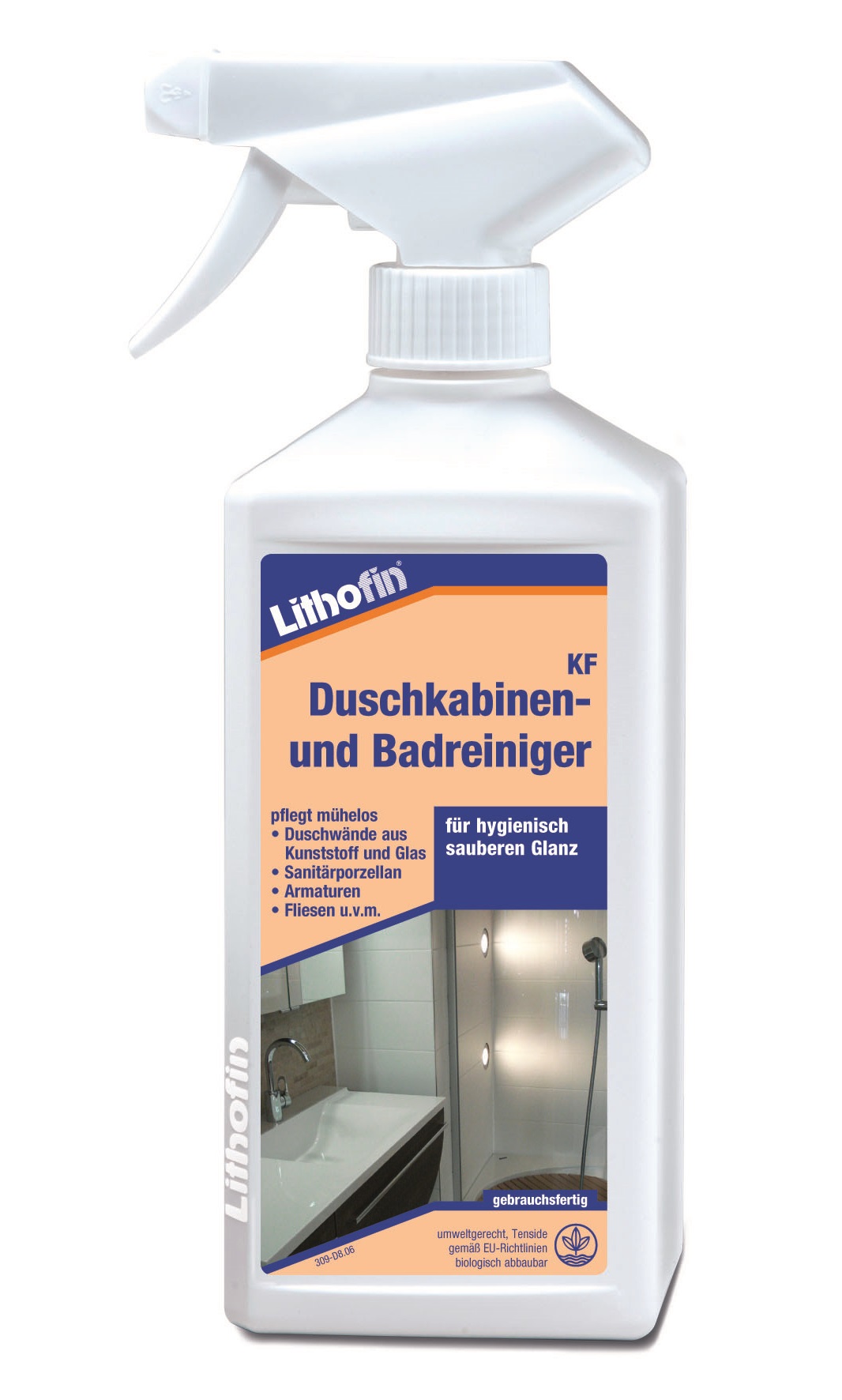 Lithofin Kf Duschkabinenreiniger 500Ml 4001524030920