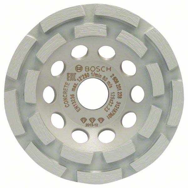 Bosch Diamantschleiftopf - Beton - 125mm - 22.23mm Aufnahme - Image 3