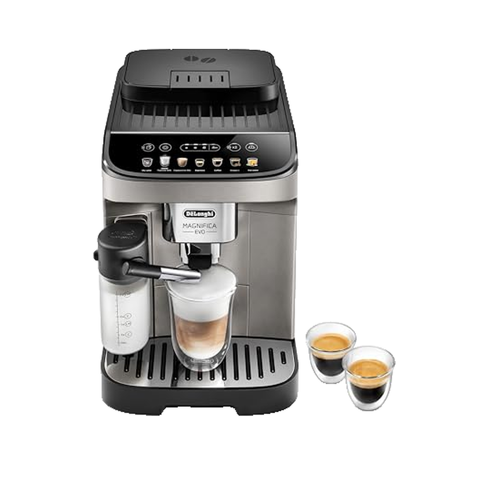 De'longhi Grau/Schwarz Magnifica Evo, Kaffeevollautomat, - Bild 3