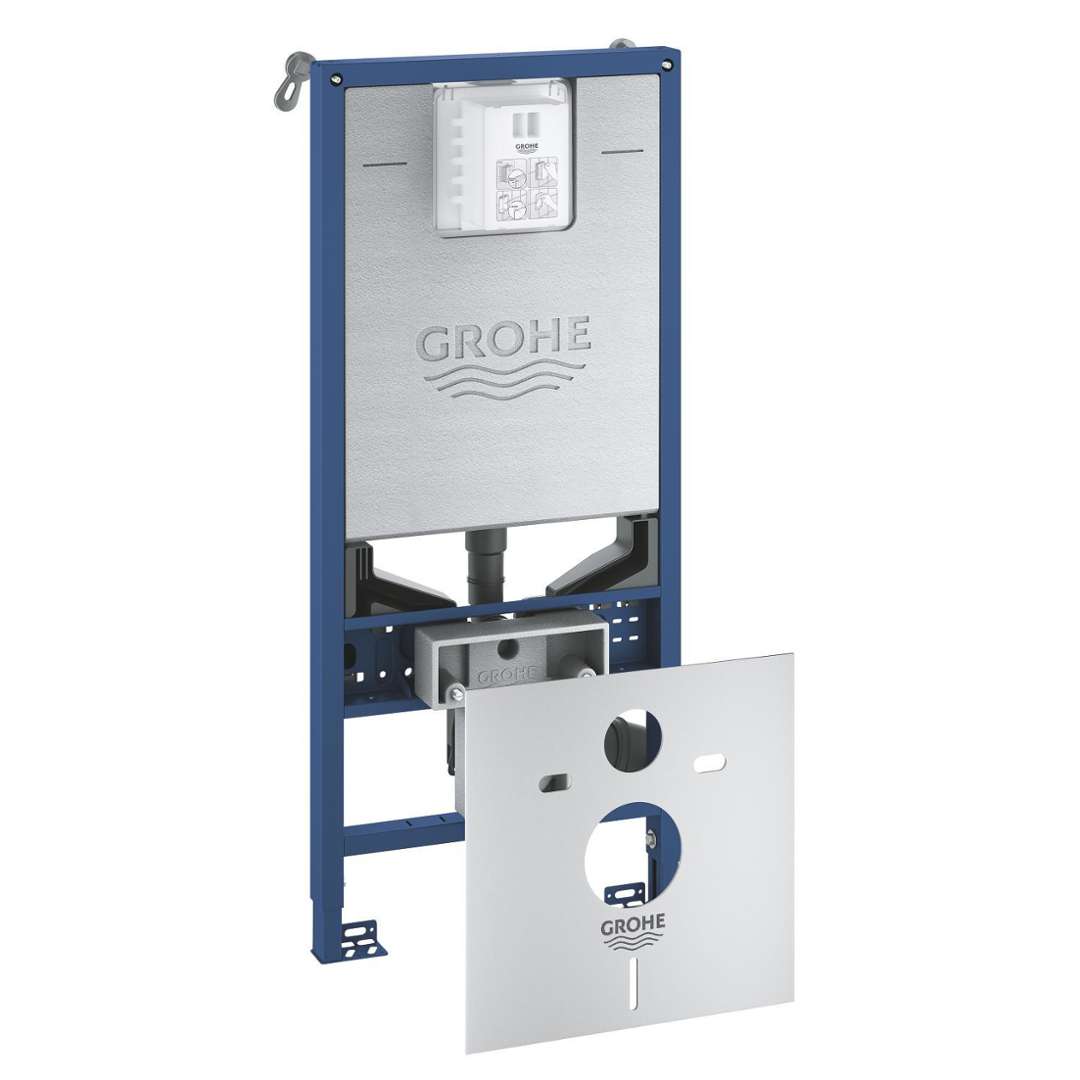 GROHE 3-in-1 Set Rapid SLX 39598 für WC mit Schallschutzset / Wandwinkeln, 39598000 39598000