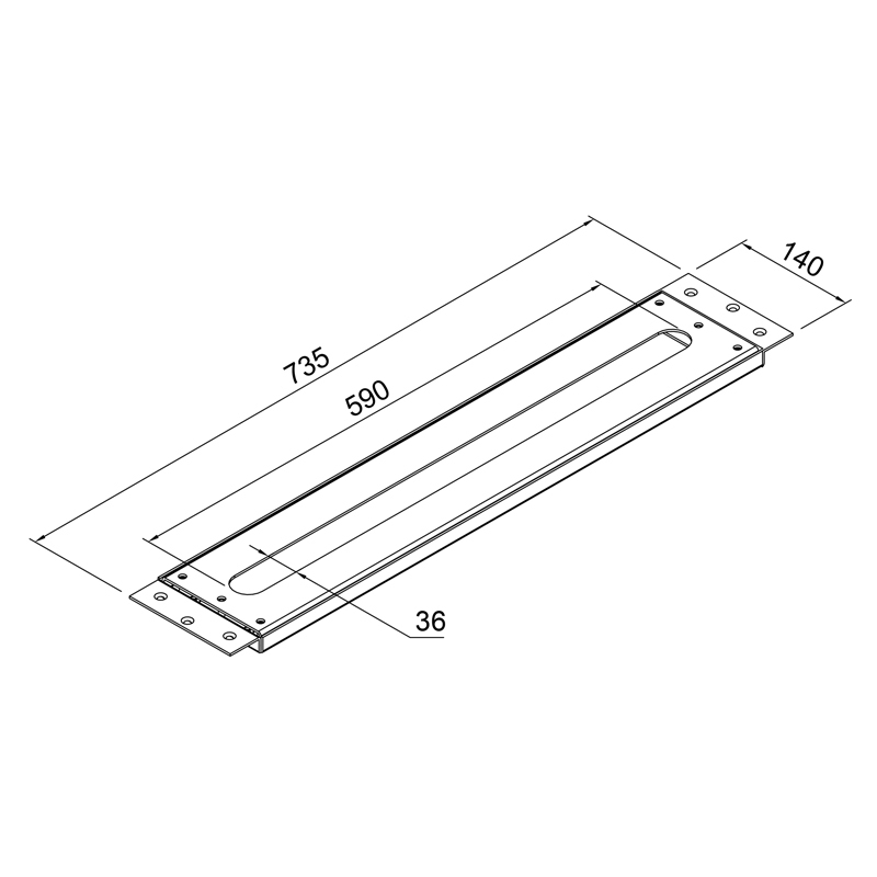 Steinberg Serie 100 Montageplatte 1009411 Für Alle Waschtisch- Und Wannenstandarmaturen - Image 3
