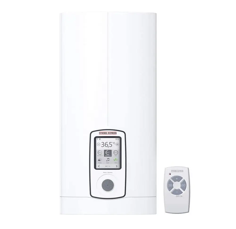 STIEBEL ELTRON Komfort-Durchlauferhitzer "DHE Connect" 4i Technologie für immer konstante Warmwassertemperatur, 27 kW