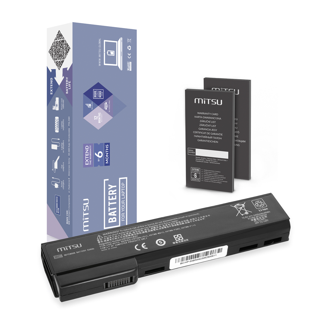 Mitsuboshi Akku Für Hp Elitebook 8460P, 8460W, 8470P, 8470W