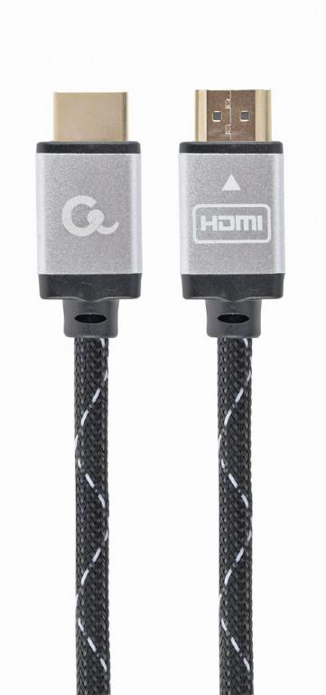 Gembird Schwarz High Speed Hdmi-Kabel Mit Ethernet ''Select Plus Series'', 7,5M