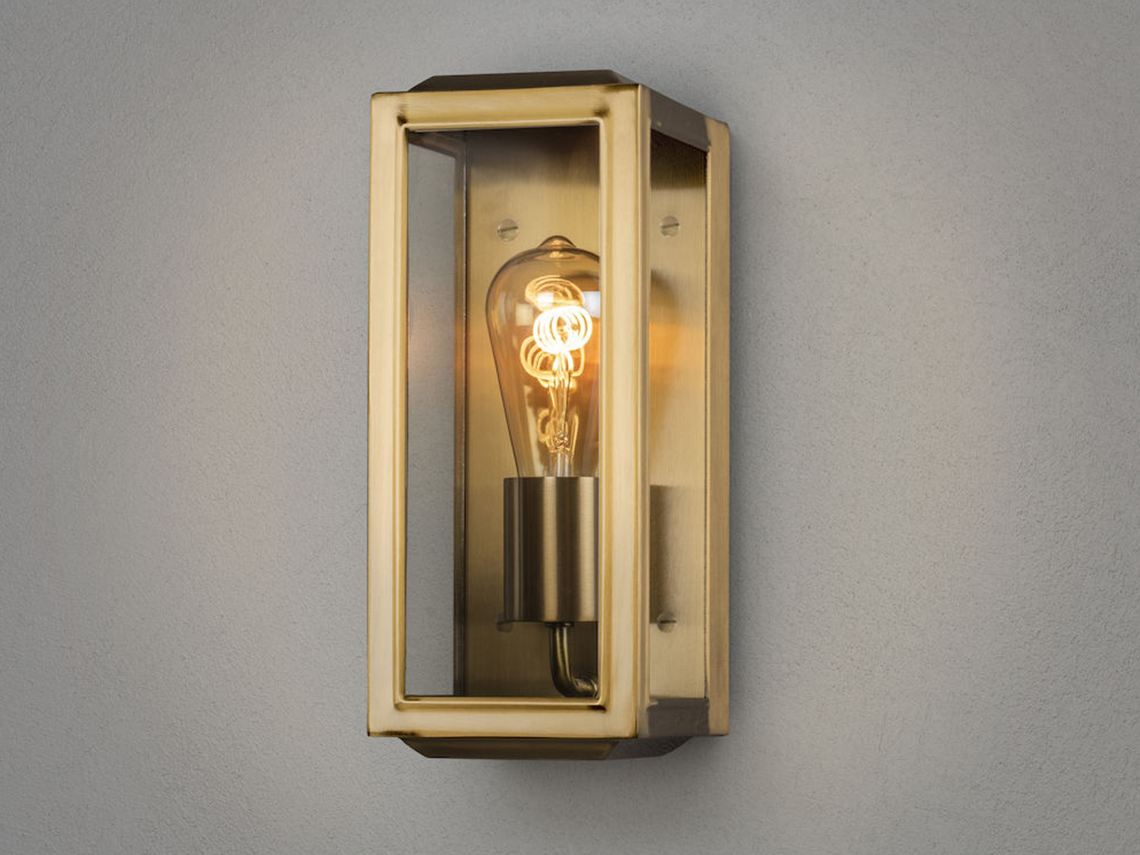 Konstsmide Carpi 7348-800 Außen-Wandleuchte Messing E27 Glühlampe - Bild 5