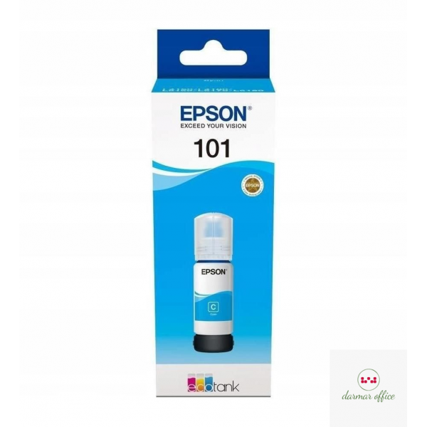 Epson Blau 101 Ecotank (C13t03v24a) Tintenflasche Zum Nachfüllen, Cyan
