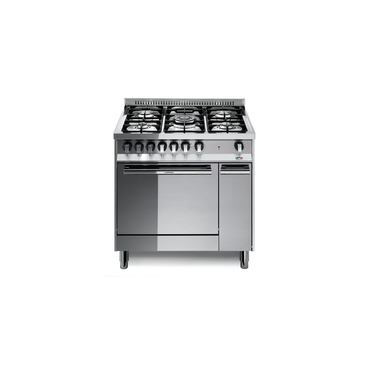 Lofra - Mt86mf/c Cucina Piano Cottura Acciaio Inossidabile Gas A
