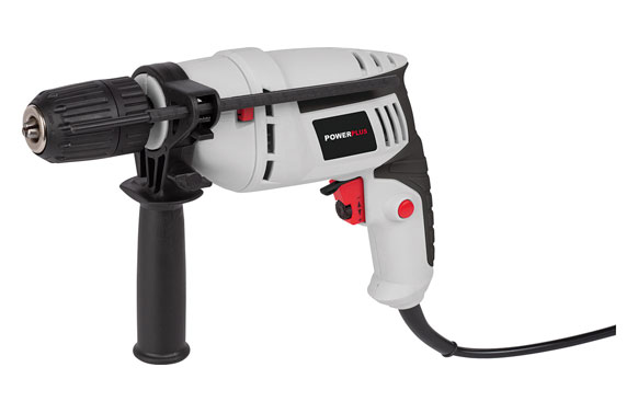 Powerplus Perceuse A Percussion - 600 W - 35 000 A 48 000 Coups / Min - Perce Le Bois / Acier / Béton