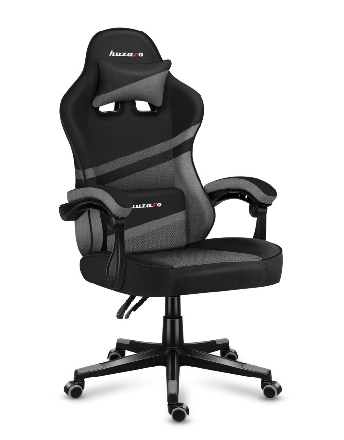 Lechuza Grau Huzaro Force 4.4 Er Mesh-Gaming-Stuhl
