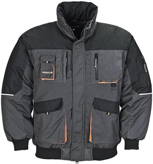 Terratrendjob - Terratrend Pilotenjacke 4629 Gr. 2xl Dunkelgrau - Dunkelgrau