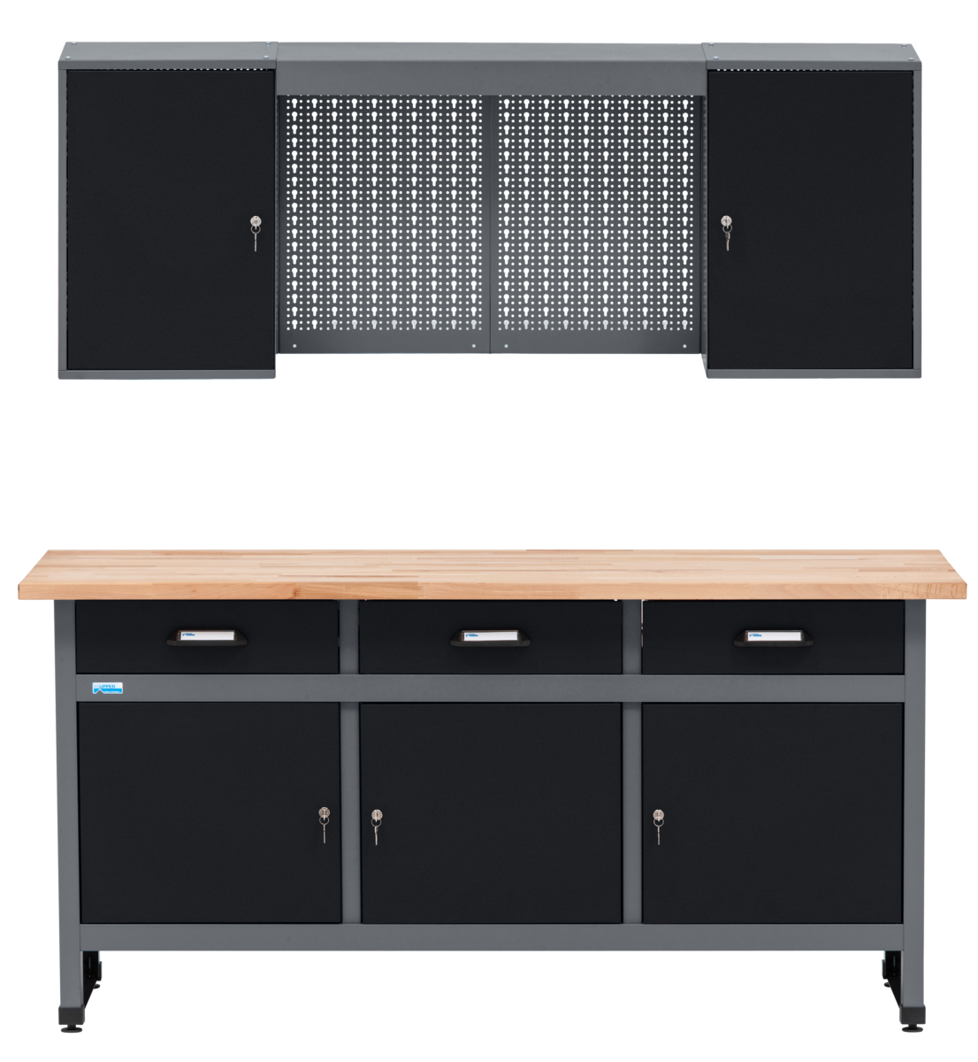 Kupper – Établi Modulable 704219 – 170 Cm Avec Plateau En Hêtre Massif