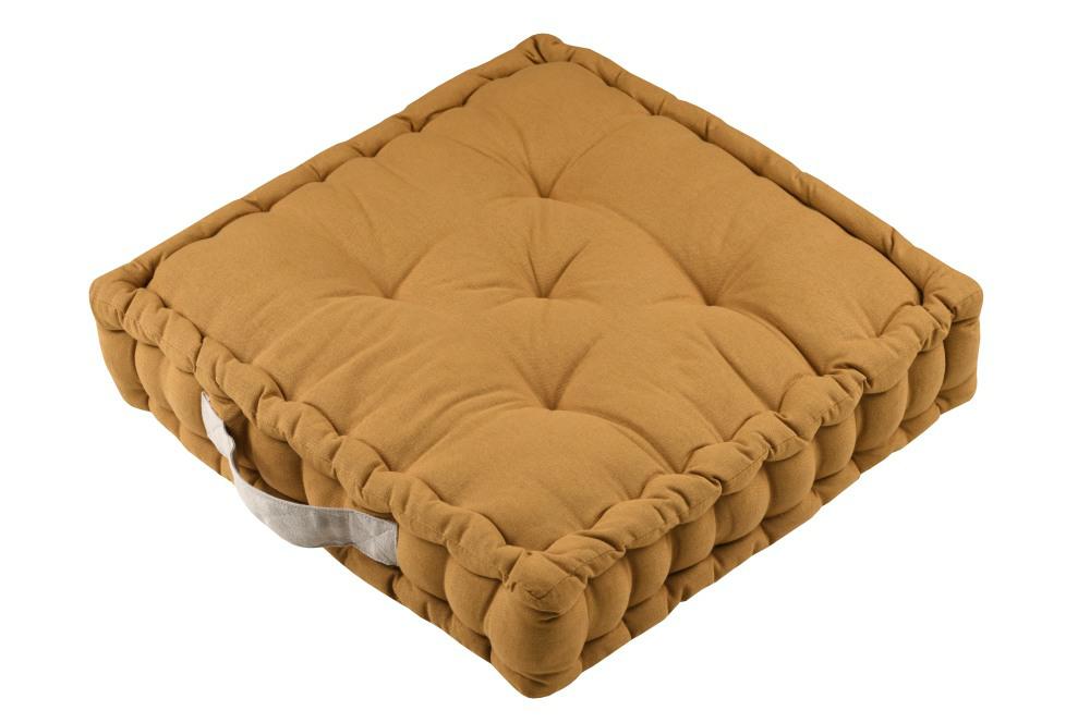 Stof Duo Bodenkissen 45x45 Honiggelb