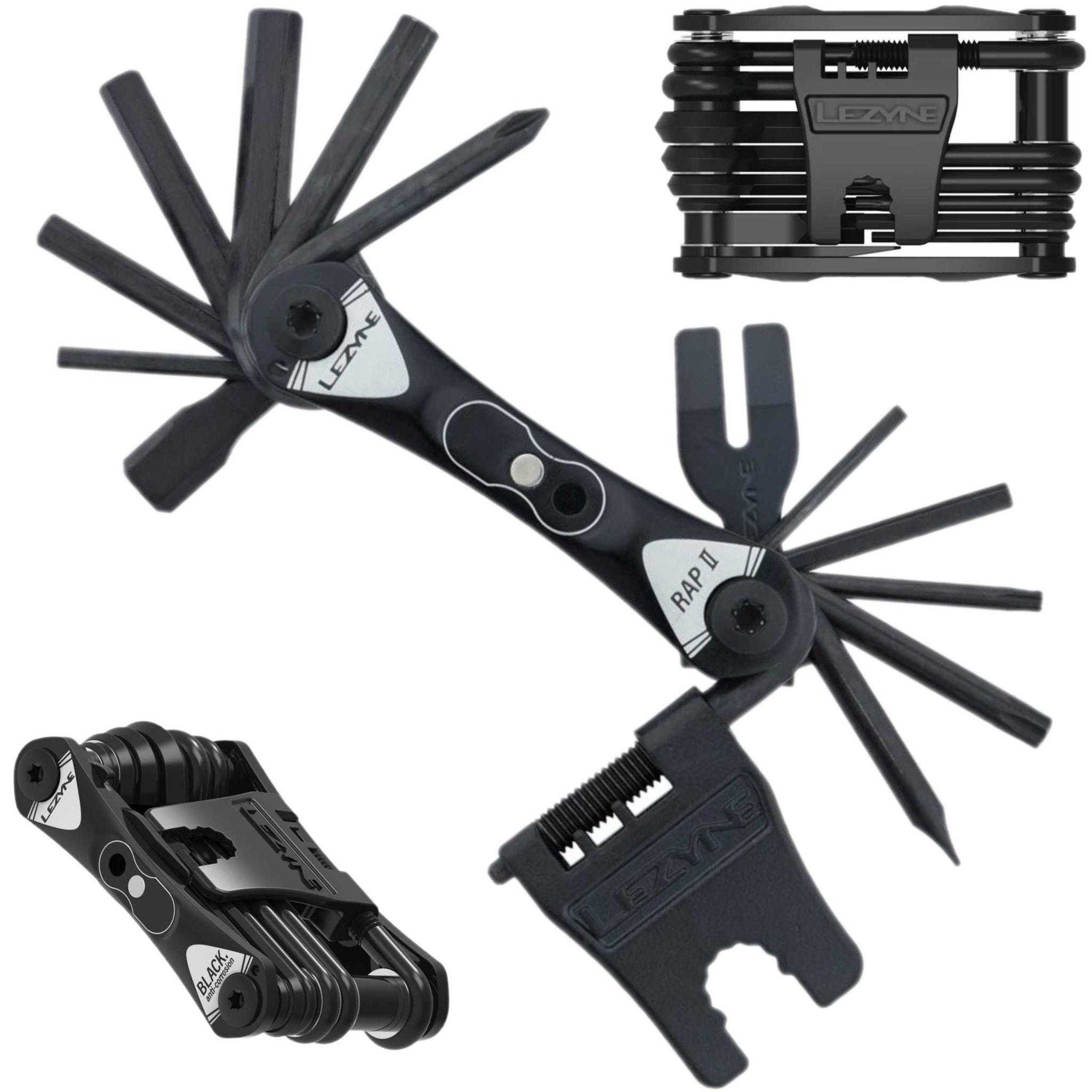 Lezyne Schwarz Multitool Rap Ii 24 Funktionen - Werkzeug Set - Bild 3