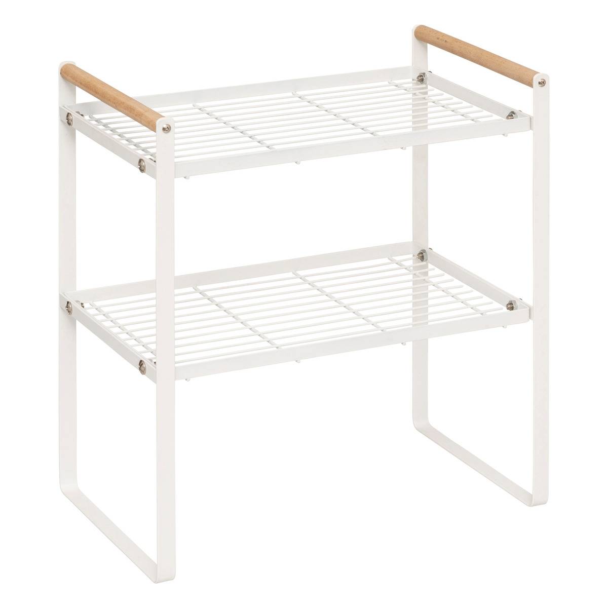 5Five Simply Smart Regal 2 Ebenen Balm Weiß B33cm - 5five