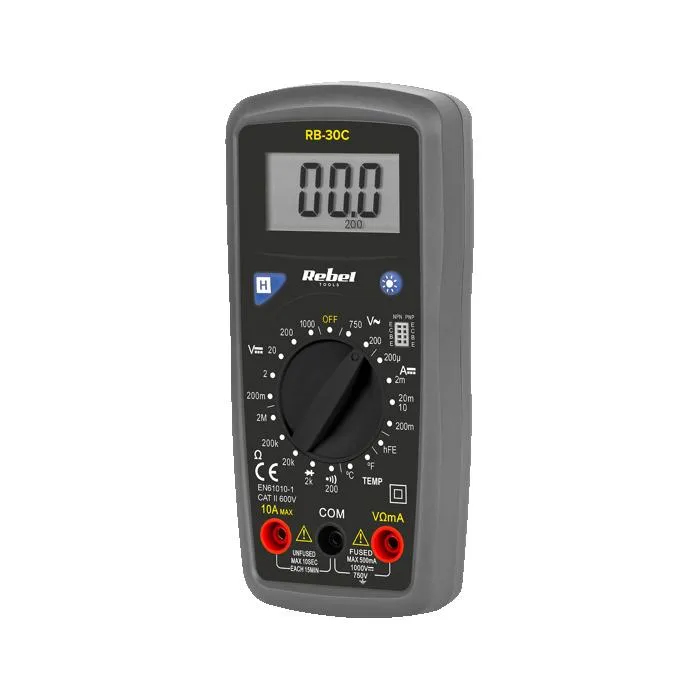 Tresice France Licht Rebel Tools Rb-30C Multimeter