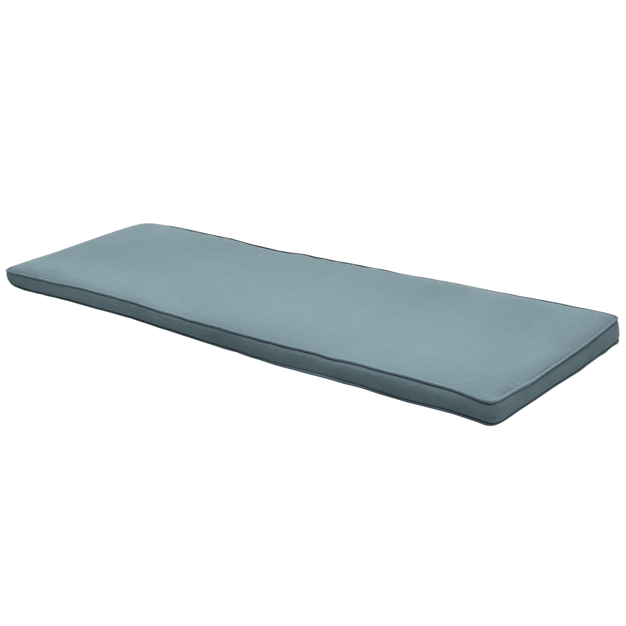 Loft Bk - Coussin De Banquette, 120 X 48 X 5 Cm, Bleu Pigeon