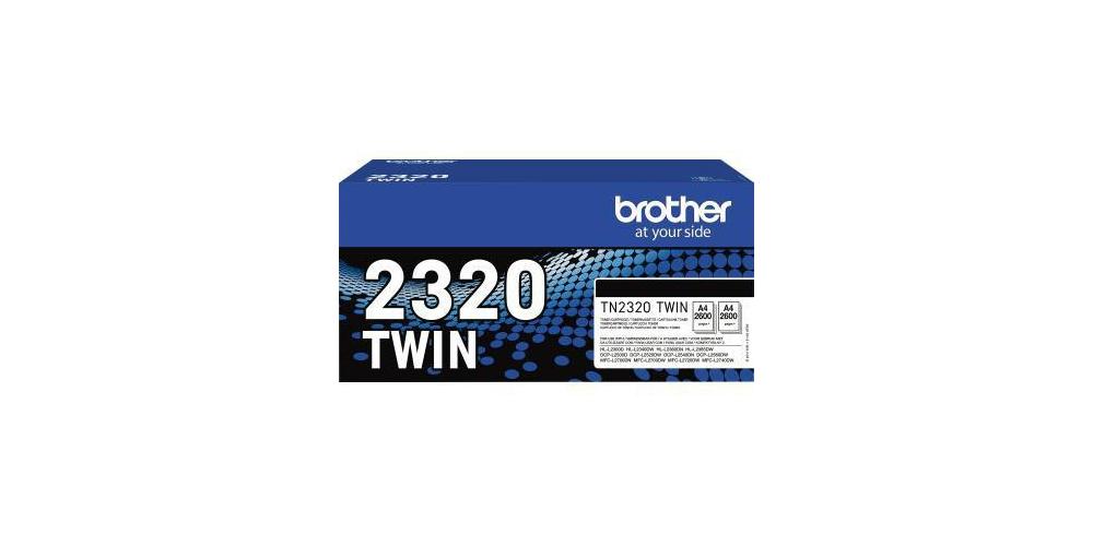 Brother Tn-2320Twin Original Toner Für Ca. 2.600 Seiten (2 Stück) Schwarz Tn2320twin - Image 12