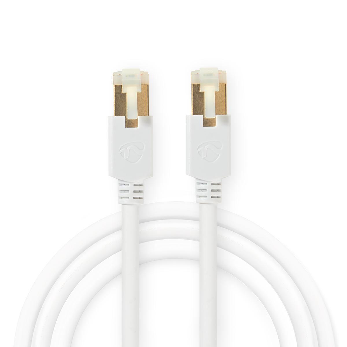 Nedis Cat 6 Kabel | RJ45 Stecker | RJ45 Stecker | F/UTP | 5.00 m | rund | LSZH / PVC | Weiss | Verpackung mit Sichtfenster - Bild 4