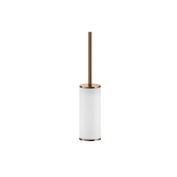 Gessi Kupfer/Weiss Toilettenbürste, Inciso Stand-Wc-Bürstengarnitur, Behälter Matt, 58543 - Image 3