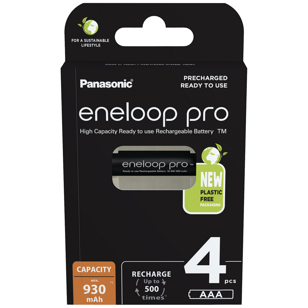 Eneloop Akku AAA Pro 4 Stück 930 mAh - Bild 4