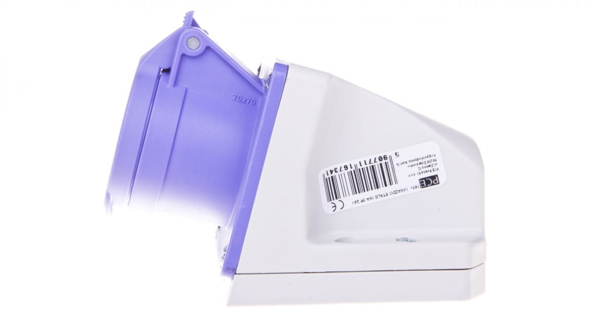 Oem Violett Feste Steckdose 16A 3P 20-25V Lila Ip44 163V