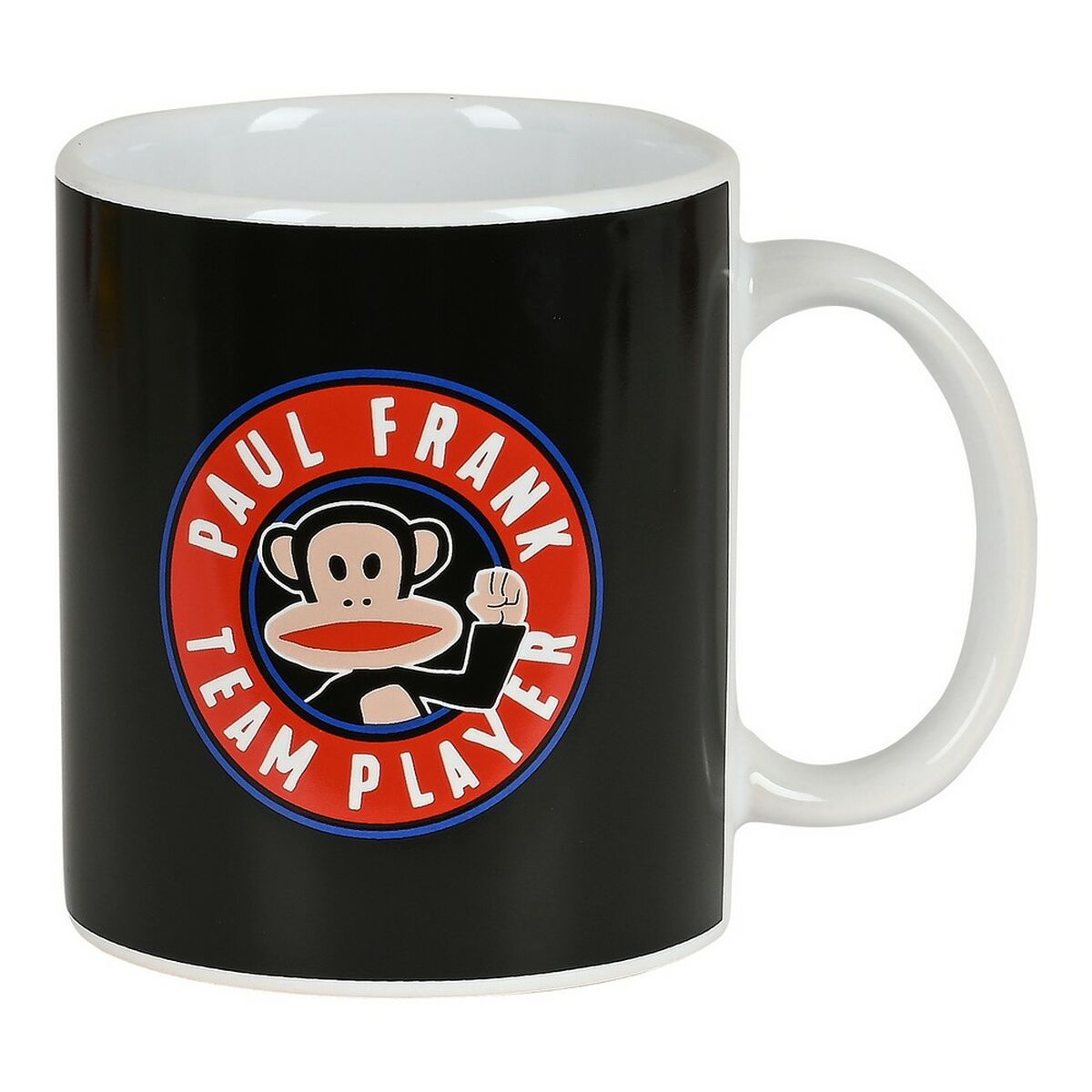 Paul Frank Schwarz Tasse Mug - Teamplayer - Keramik - 350 Ml