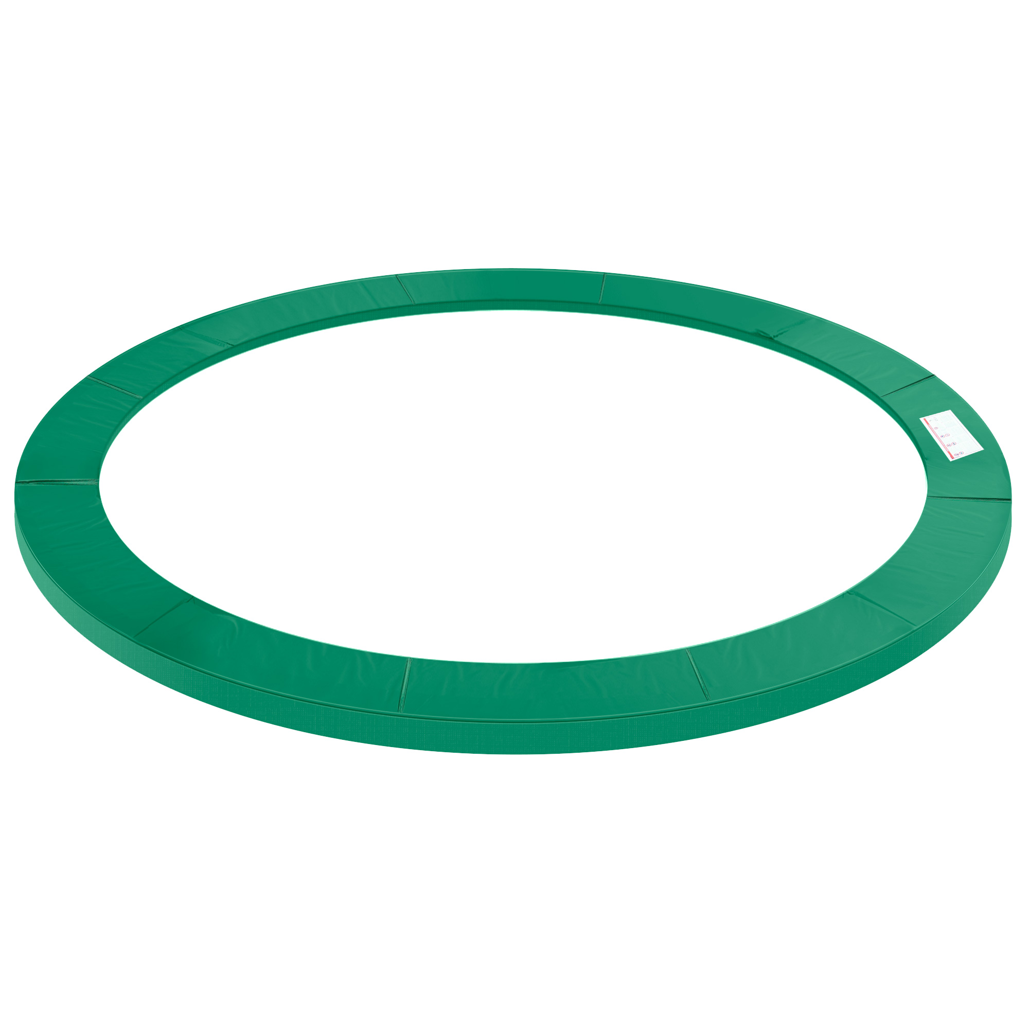 Homcom Trampolin Randabdeckung Ø366cm Cm Breit, Reißfest Uv-resistent Federabdeckung, Wasserabweisend Trampolinzubehör Randschutz Sicherheitsnetz Ersatzteile Für Gartentrampoline Grün Ohne Stangenloch