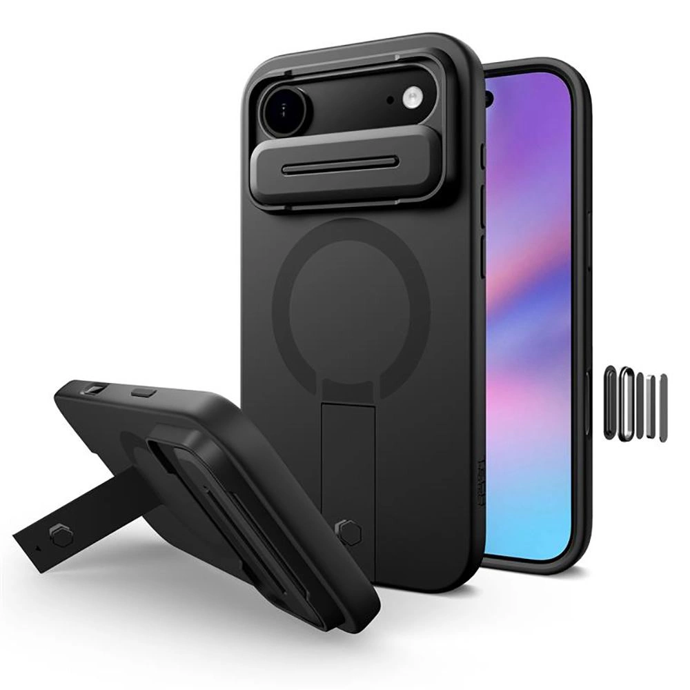 Tech-Protect Kevlar Aura MagSafe Case für iPhone Air - Schwarz - Bild 2