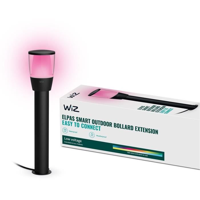 WiZ Tunable White and Color LED Außenleuchte Elpas, dimmbar, warm- bis kaltweiß, 16 Mio. Farben, smarte Steuerung per App/Stimme über WLAN, Erweiterung - Bild 8