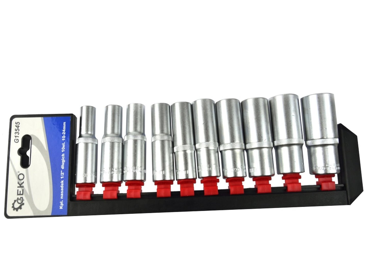 Import Satz Mit 1/2" Langen Steckschlüsseln, 10-24 Mm (5/10")