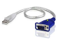 Aten USB A – VGA, KVM Switch, Grau, Blau, Silber, Weiss - Bild 5