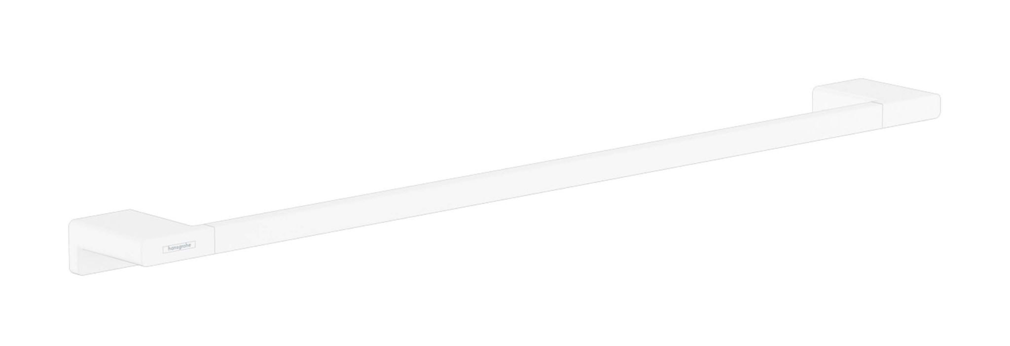 Hansgrohe - Addstoris - Portasciugamani, Lunghezza 65 Cm, Bianco Opaco 41747700