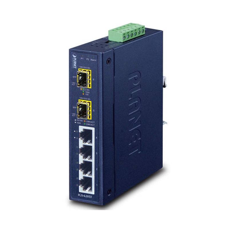 Planet IGS-620TF NWIGS620TF IP30 Industrial 4-P 10/100/100 + 2-P 100/1000X S ~E~ - Bild 3