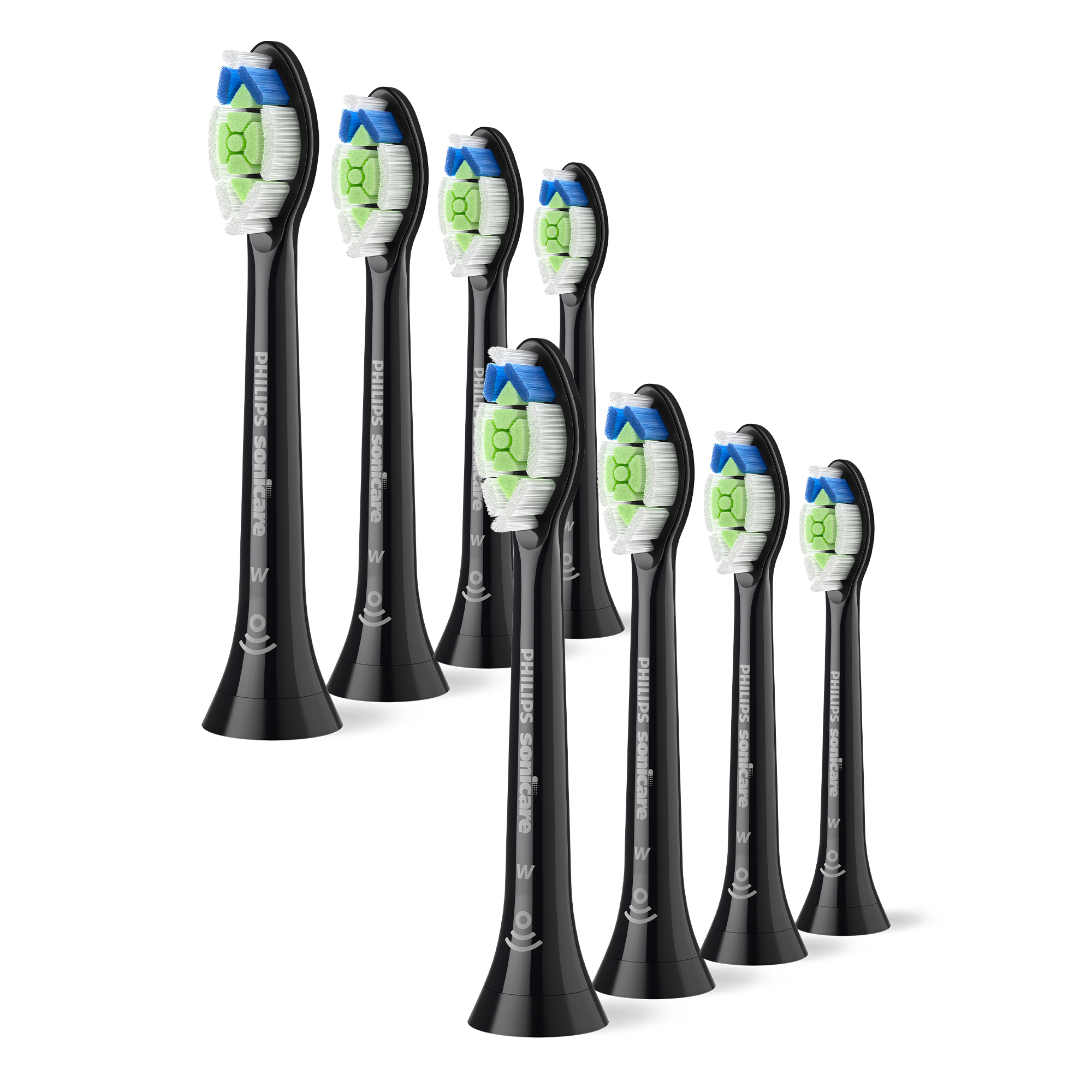 Philips Brstenkpfe Sonicare W2 Optimal White HX6068 - replacement brushhead - black - Image 5