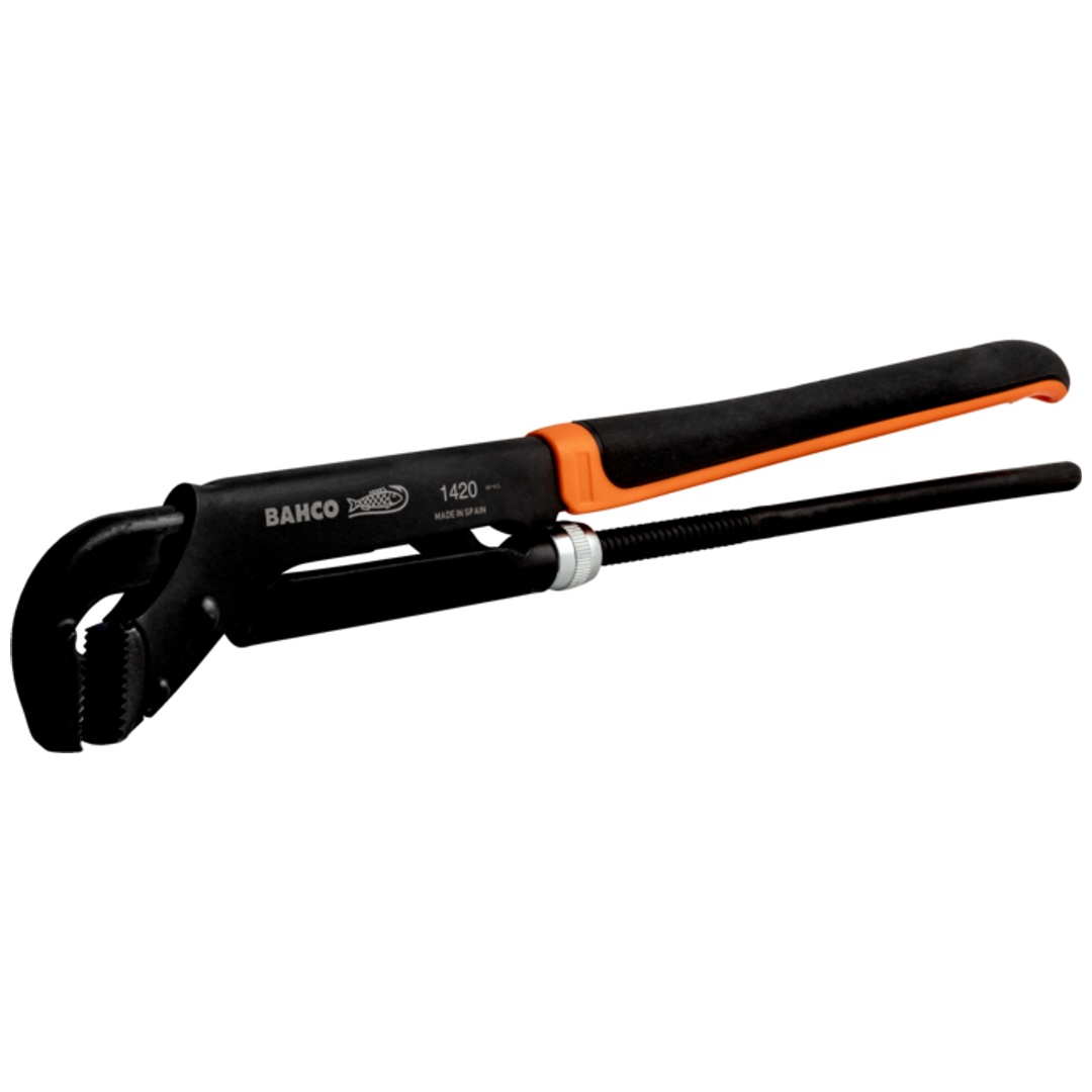 Bahco , Zange, Ergo 1-1/2 Rohrzange, Schwedisches Modell, 90° 17 (430 Mm) - Bild 3