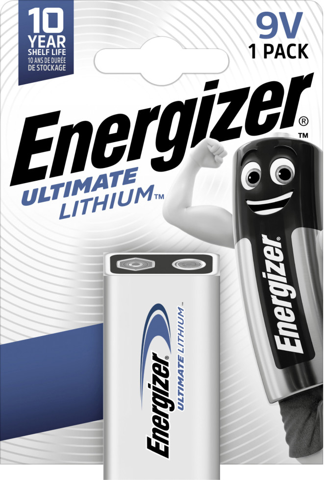 Energizer Ultimate 6Lr61 9 V Block-Batterie Lithium 9 V 1 St.