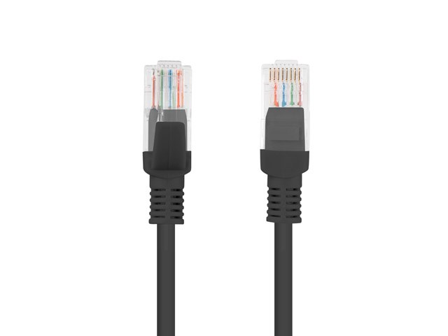 Lanberg patch cable - 20 m - black RAL 9004 - Schwarz - Bild 4