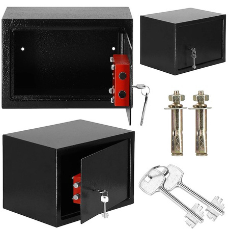 Springos Tresor Safe Schlüsselsafe Wandmontage 31 X 20 X 20 Cm