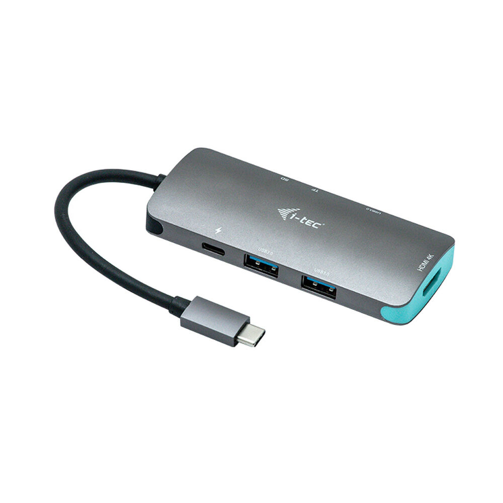 i-tec® USB-C Dockingstation C31NANODOCKPD Grau 3x USB 3.0 HDMI SD/microSD - Bild 6