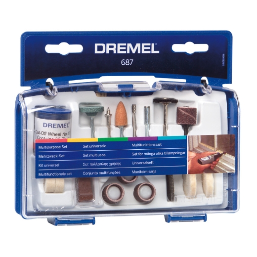 Dremel 26150687Ja Mehrzweck-Set 687 1 Set