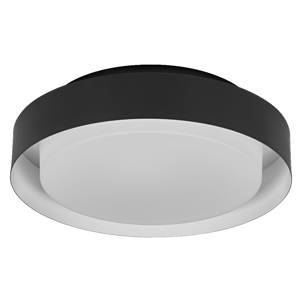 Deckenleuchte Led Orbis Madrid 29cm 2xe27, Schwarz - Ledvance