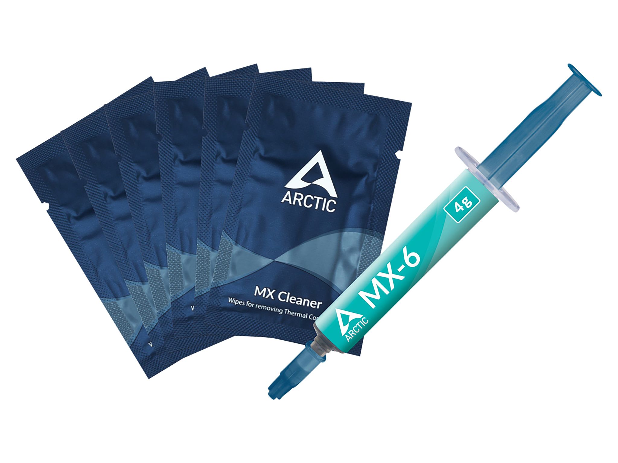 Arctic Hochleistungs-Wärmeleitpaste Mx-6 (4 Gramm) Mit Reiniger Actcp00084a - Bild 6