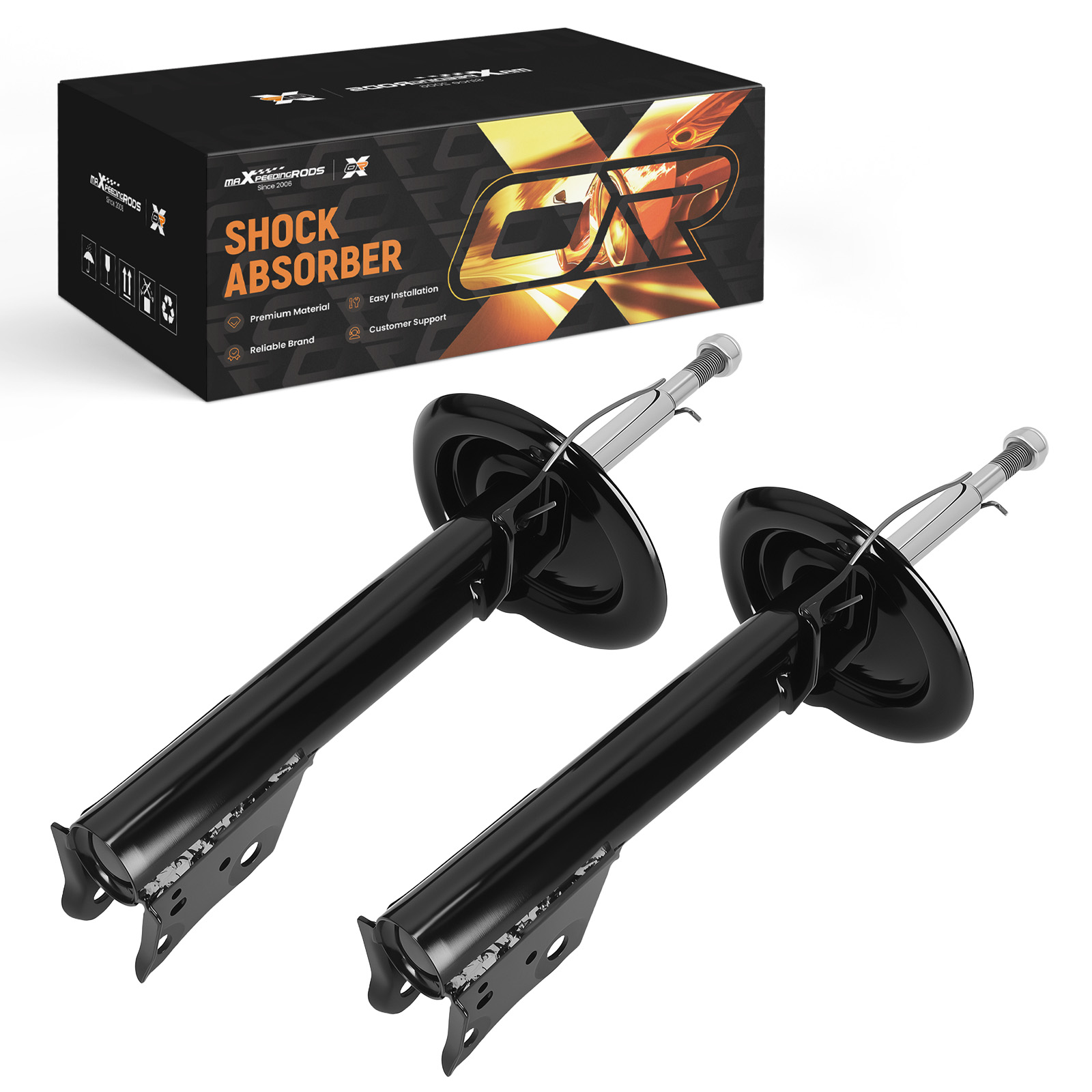 Maxpeedingrods Stoßdämpfer Satz For Mercedes A-Class W168 1997-2004 1683200430 Dämpfung
