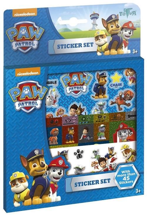 Totum Mehrfarbig Sticker, Paw Patrol Stickerset (50 Sticker) - Bild 3