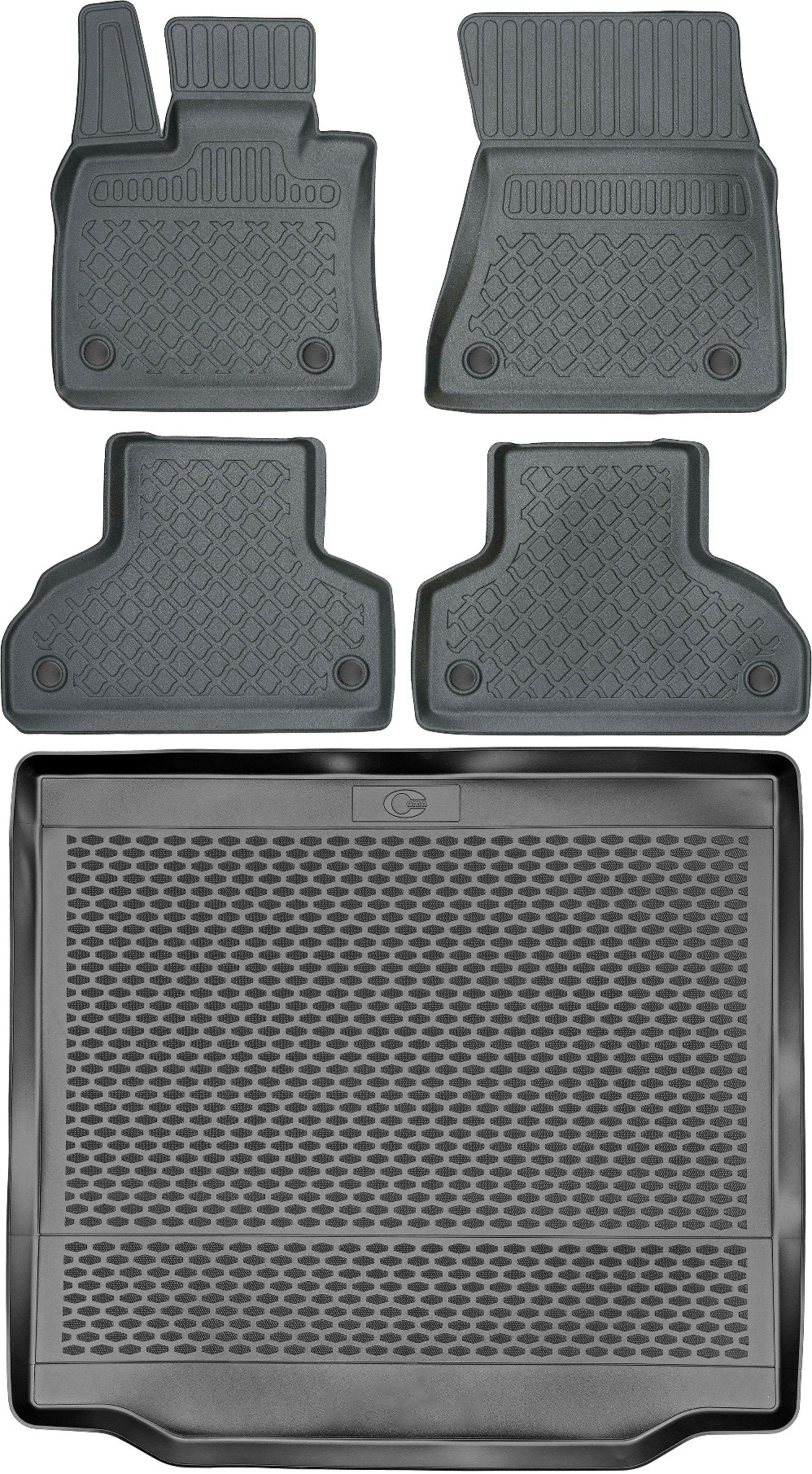 Set Di Tappetini Per Auto E Tappetino Per Bagagliaio Per Bmw X5 F15...