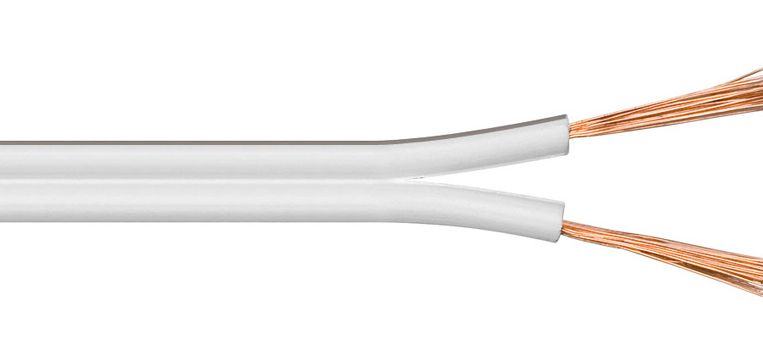 Microconnect Weiß Lautsprecherkabel 100 M