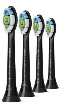 Philips Sonicare W2 Optimal White HX6064/11 Bürstenköpfe Schwarz 4er Original - Image 4