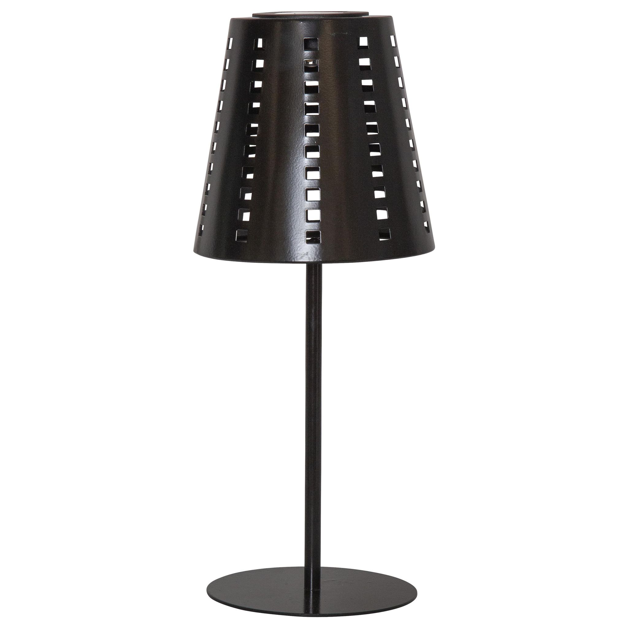 Parforce Traditional Hunting Schwarz Led Solarleuchte "Solarlampe Sola" Led-Board 1 Stk. Warmweiß Solar-Tischlampe Dekoratives Ausstanzungsmuster Dämmerungssensor von Baur - Bild 4