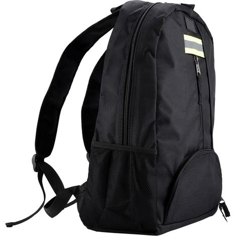 Sac à dos à outils multi-poches en toile Oxford 1680D, charge 15 kg, noir