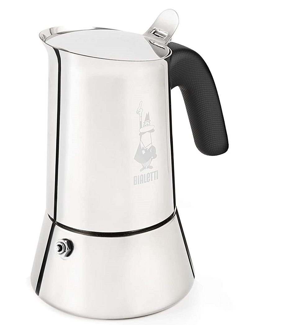 Bialetti Silber Kaffeemaschine Moka Venus 10 Tassen 0,5 L Induktion Edelstahl - Bild 6